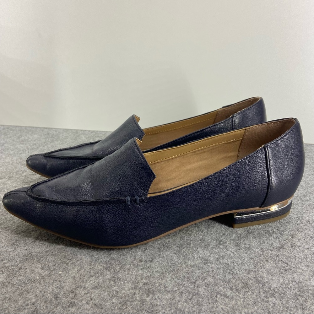 Franco Sarto Navy Blue Loafers